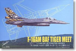 F-16AM ベルギー空軍 「タイガーミート」 3機セット (プラモデル)