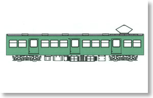 Keio Series 2010 First Edition (Formation No.2012) Two Car Formation Set (2-Car Unassembled Kit) (Model Train)