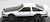 Toyota Trueno AE86 Aero (Carbon White) (MA-010) (RC Model) Item picture1