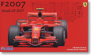 フェラーリ F2007 ブラジルGP スケルトン (プラモデル)