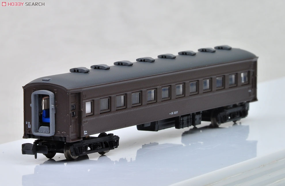 (Z) オハ35 茶色 (オハ35-2237・盛アオ) (鉄道模型) 商品画像2