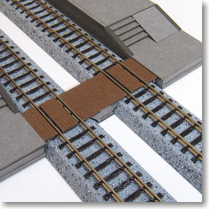 [みにちゅあーと] ジオラマオプションキット 構内踏切A-2 (組み立てキット) (鉄道模型)