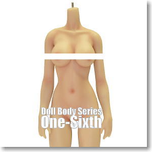 One Sixth - 27L (BodyColor / Skin White) [Body Make Up & Partition Line Cut Model] (Fashion Doll)