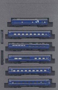 Series 24 Express Train with Sleeping Berths `Hokutosei` [Deluxe Formation] Standard Six Car Set (Basic 6-Car Set) (Model Train)