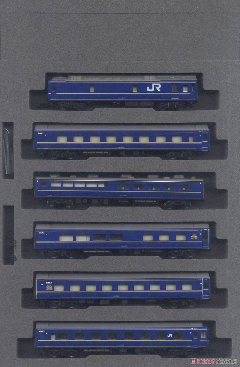 24系 寝台特急 「北斗星」 ＜デラックス編成＞ 6両基本セット (基本・6両セット) (鉄道模型) 商品画像1