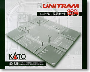 UNITRAM Four Way Street Intersection Set (Unitram Expansion Set) (Model Train)