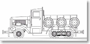 旧陸軍 100式 鉄道牽引車 (組み立てキット) (鉄道模型)