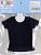 50cm Simple T-shirt (Black) (Fashion Doll) Item picture2