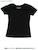 50cm Simple T-shirt (Black) (Fashion Doll) Item picture1