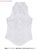 50cm ノースリーブYシャツ (ホワイト) (ドール) 商品画像1