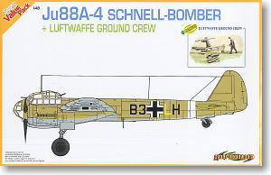 WWII ドイツ空軍 Ju88A-4 シュネルボマー w/グランドクルーセット (プラモデル)