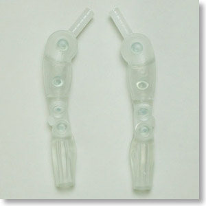 27cm Male Both Arms for Real Body (Clear) (Fashion Doll)