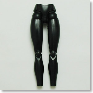 27cm Male Hip + Both Legs for Real Body (Black) (Fashion Doll)