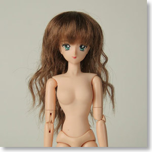 27cm Wig Long M (Brown) (Fashion Doll)