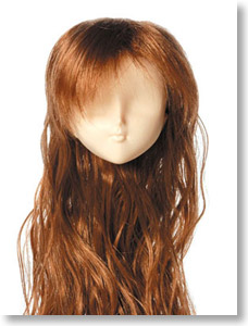 60cm Wig Long M (Brown) (Fashion Doll)