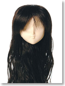 60cm Wig Long M (Dark Brown) (Fashion Doll)