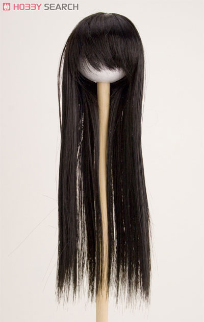 60cm Wig Straight Long S (Black) (Fashion Doll) Item picture1