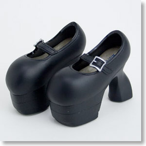 60cm HARUKA Shoes w/Magnet (Black) (Fashion Doll)