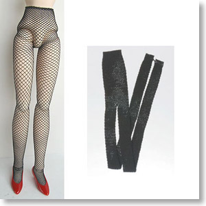 60cm Pantihose (Black/Net) (Fashion Doll)