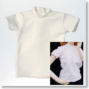 60cm T-Shirts (White) (Fashion Doll)