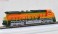 GE C44-9W BNSF Heritage II (ヘリテージ II) No.4972 (オレンジ/濃緑/ロゴ) ★外国形モデル (鉄道模型) 商品画像3 サムネイル
