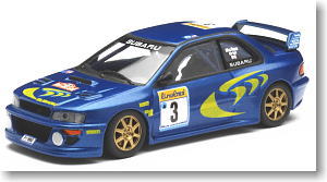 スバル インプレッサ 1998年 WRC モンテカルロラリー (No.3) (ミニカー)