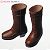 27cm Short Boots for Female (Chocolate) (Fashion Doll) Item picture1