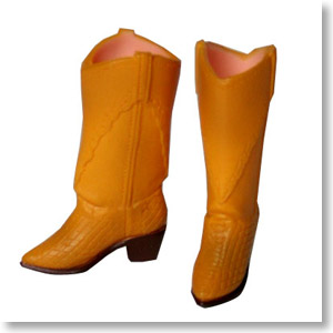 27cm Western Boots for Female (Camel) (Fashion Doll)