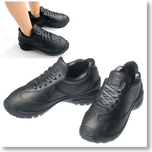 27cm Sneaker for Male (Black) (Fashion Doll)