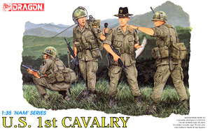 U.S. 1st CAVALRY (Plastic model)