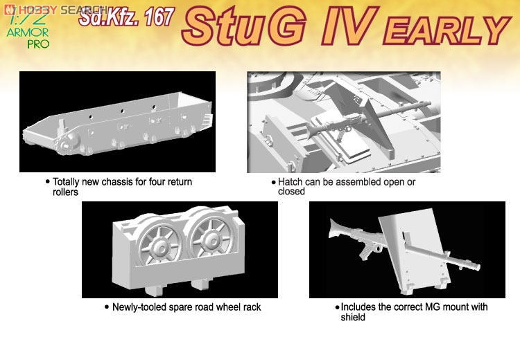 ドイツ IV号 突撃砲 初期型 (プラモデル) 商品画像4