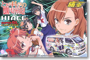 [To Aru Kagaku no Railgun] 200 factions HIACE SuperGL `07Custom (Model Car)