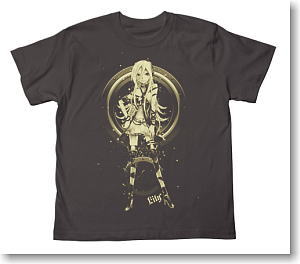 anim.o.v.e Lily Speaker T-shirt Charcoal S (Anime Toy)