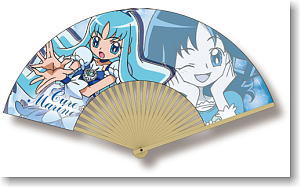 Heart Catch Pretty Cure! Cure Marine Folding Fan (Anime Toy)