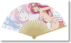 Hayate the Combat Butler 2nd Season Hinagiku Swim Wear Folding Fan (Anime Toy)