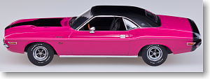 GSRカーズ・アメリカンマッスル・シリーズ04 ダッジ チャレンジャー (パンサーピンク)1970 (ミニカー)