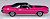 GSR Cars American Muscle Series 04 Dodge Challenger (Panther Pink) 1970 (Diecast Car) Item picture5