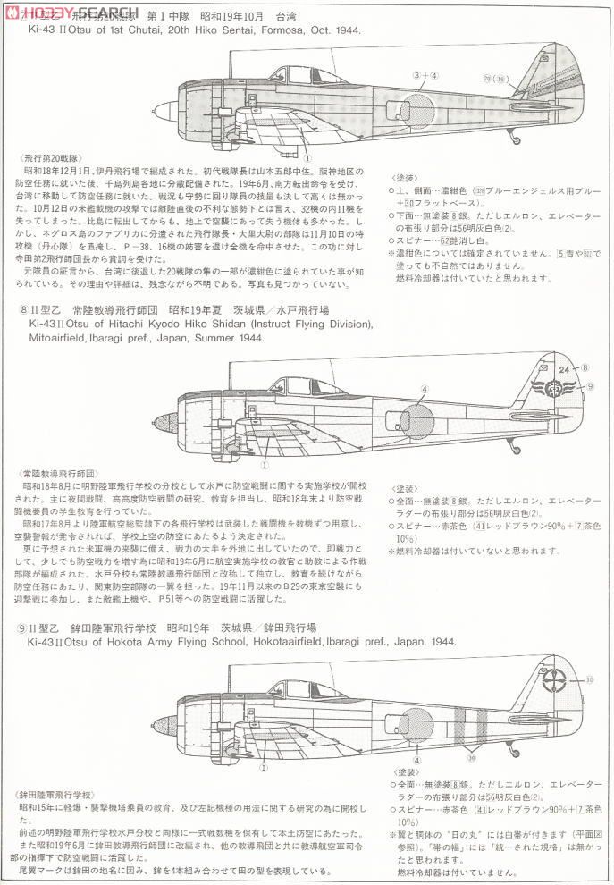 陸軍一式戦闘機 中島キ-43II 隼二型乙 (プラモデル) 塗装4