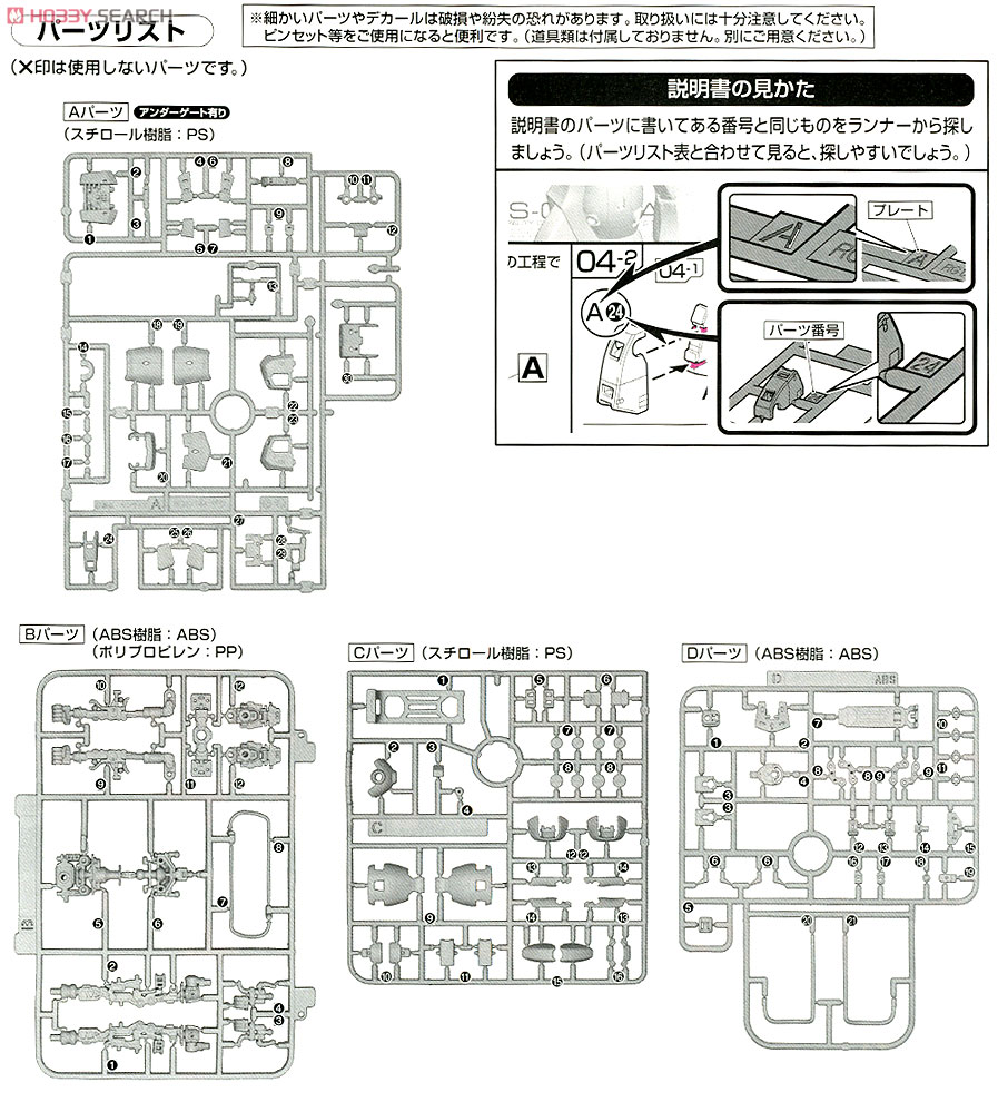 MS-06S シャア専用ザク (RG) (ガンプラ) 設計図12