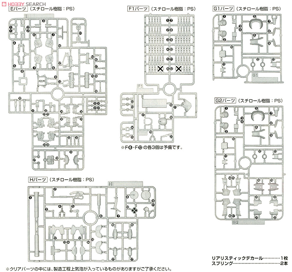 MS-06S シャア専用ザク (RG) (ガンプラ) 設計図13