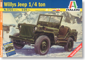 Willys Jeep 1/4 ton (Plastic model)