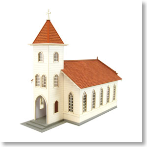[Miniatuart] Visual Scene Series : Church (Unassembled Kit) (Model Train)