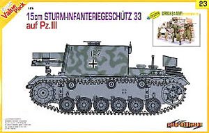WW.II Sturminfanteriegeschutz 33B (Plastic model)