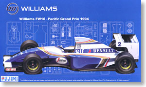 ウィリアムズ FW16 ルノー パシフィックGP (プラモデル)
