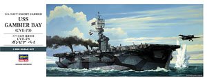 U.S. Navy Escort Carrier CVE-73 Gambier Bay (Plastic model)
