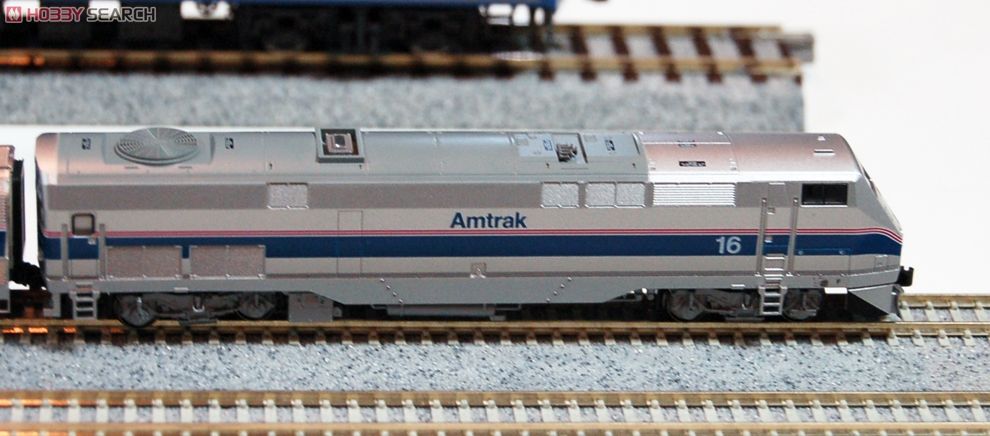Amtrak (アムトラック) P42機関車 アムフリート＆ビューライナー Phase IV (銀/青帯/赤帯) (6両セット) ★外国形モデル (鉄道模型) その他の画像3