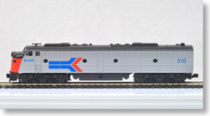 EMD E8A Amtrak Phase I (アムトラック フェーズ I)  No.310 (銀/青帯/赤帯) ★外国形モデル (鉄道模型)