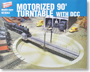 HO Scale Motorized 90` Turntable with DCC (Model Train)