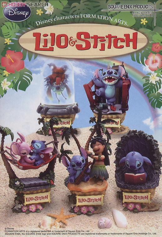 Disney Characters Formation Arts Lilo & Stitch 6 pieces