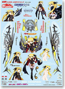 GSC Character Customize Series Decal Set 016: Magical Girl Lyrical Nanoha The MOVIE 1st: Fate Testarossa - 1/24th Scale (Anime Toy)
